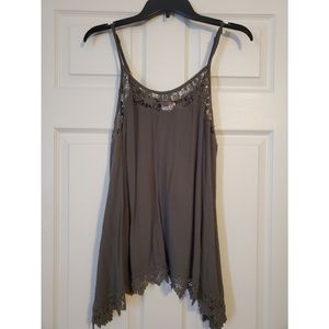 Mossimo lace detail tank